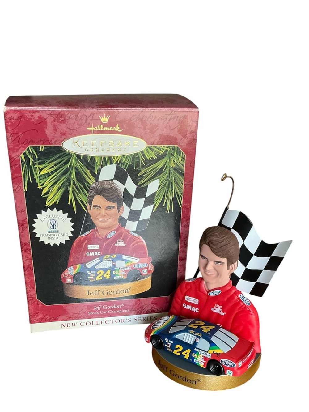 NWOT 1997 1st in Series Hallmark Jeff Gordon Ornament